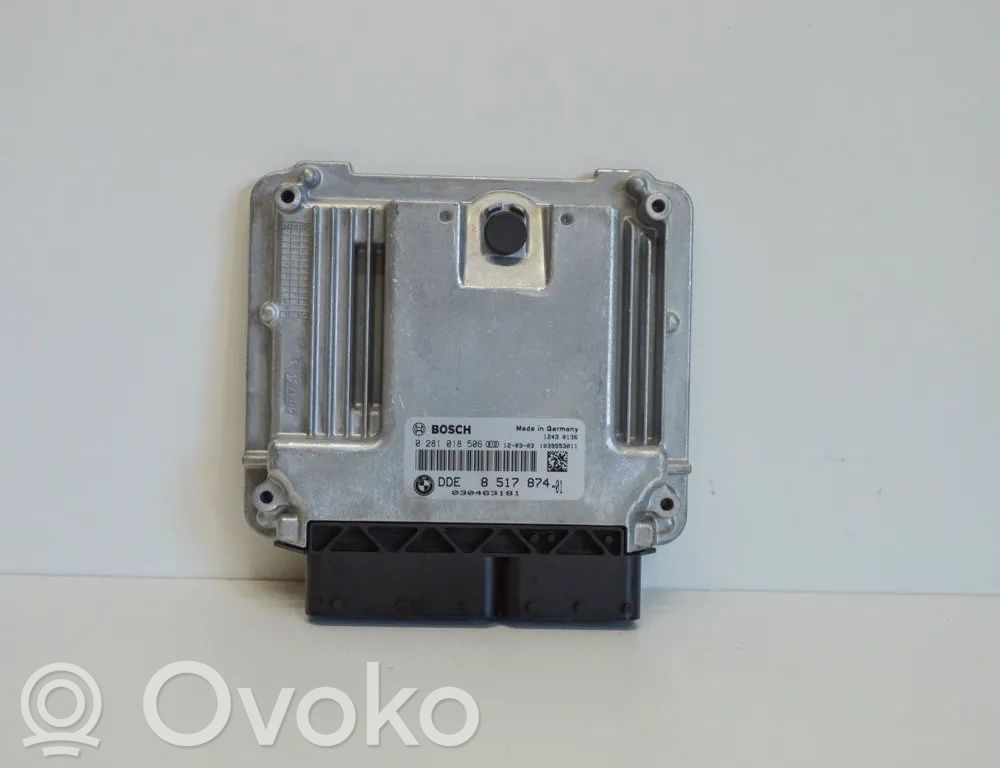 BMW 3 F30 F35 F31 Motorsteuergerät/-modul 