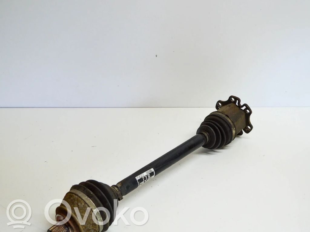 Audi A6 S6 C6 4F Eje de transmisión delantero 