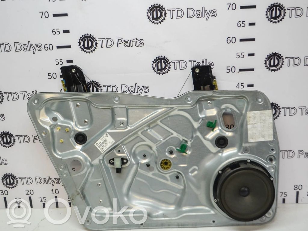 Volkswagen Tiguan Podnośnik szyby drzwi z silniczkiem 