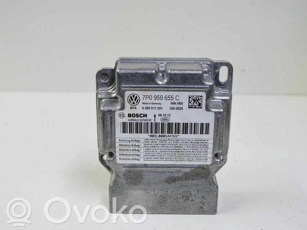 Porsche Cayenne (92A) Airbag control unit/module 