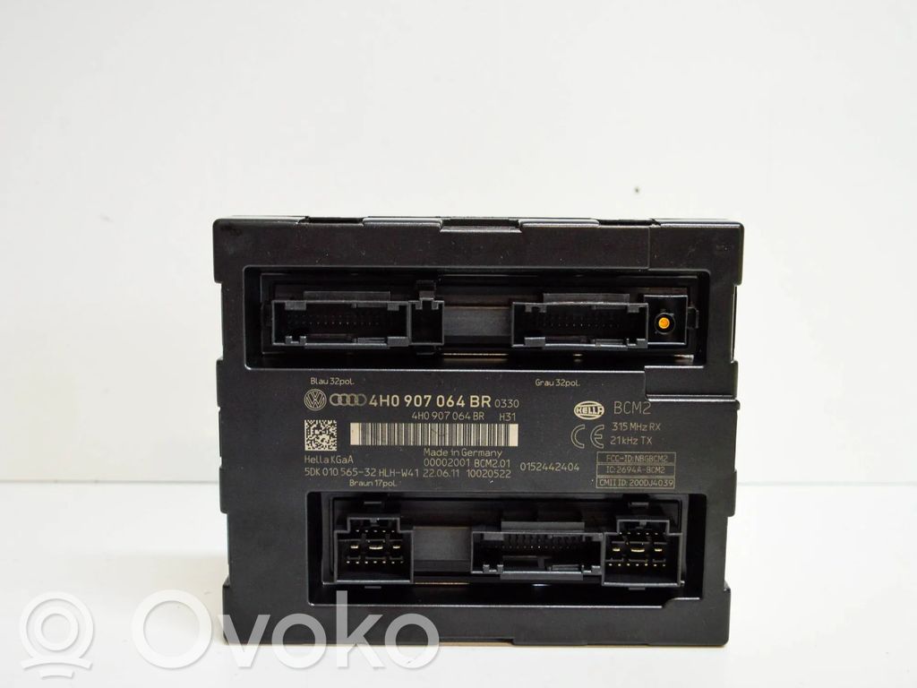 Audi A6 S6 C7 4G Modulo di controllo del corpo centrale