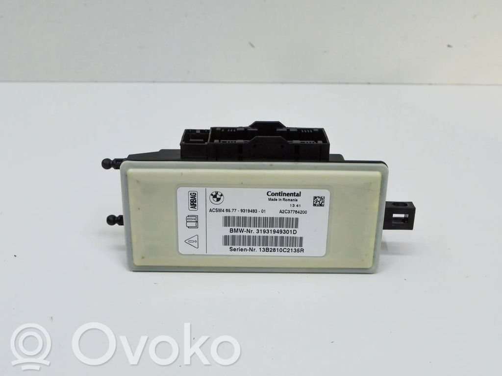 BMW 4 F32 F33 Centralina/modulo airbag