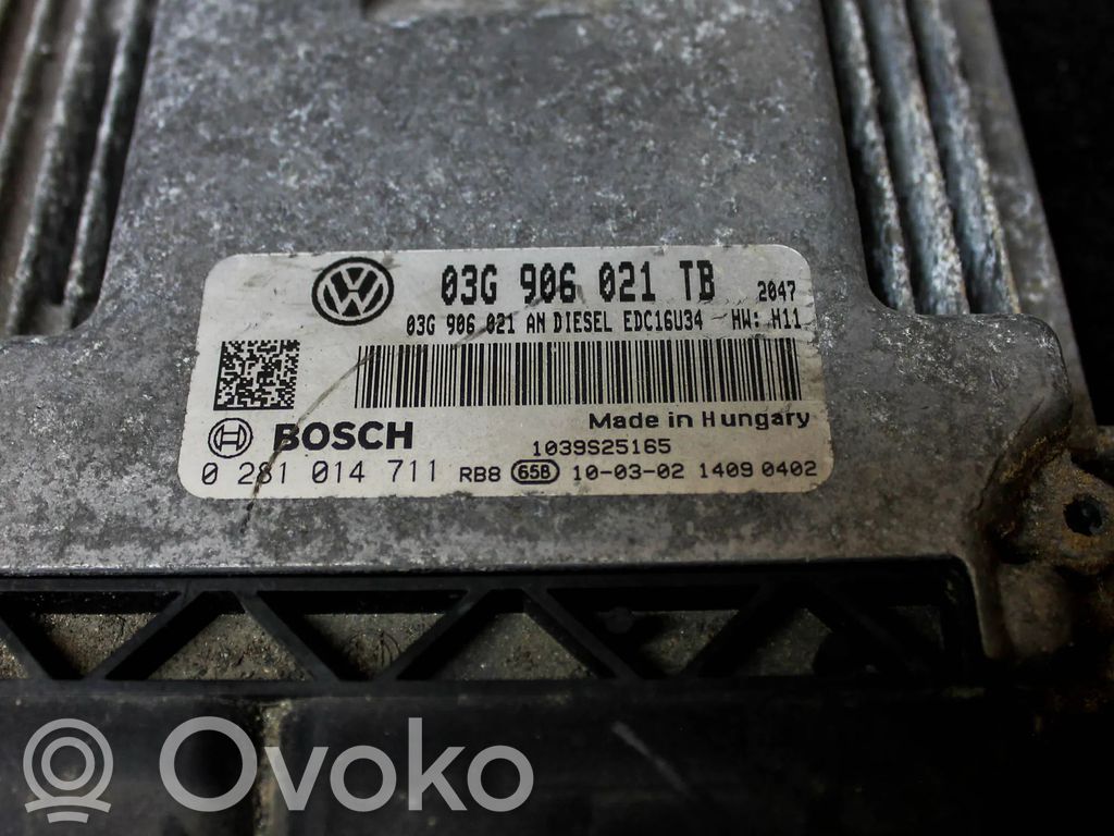 Skoda Octavia Mk2 (1Z) Engine control unit/module