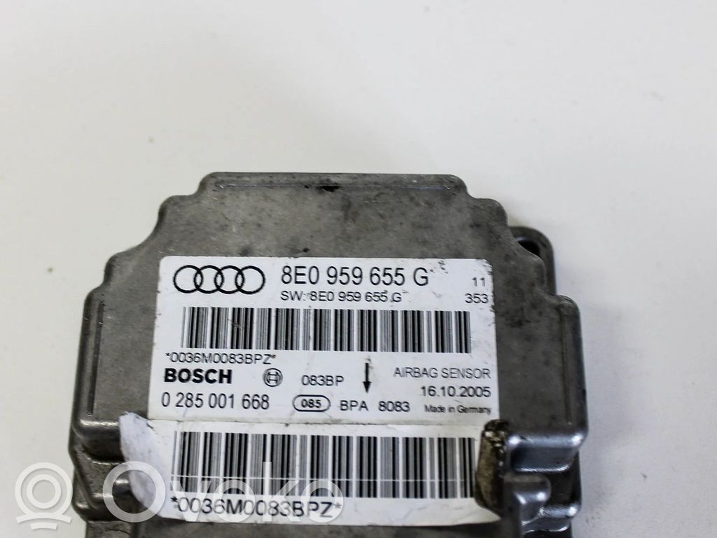 Centralina/modulo airbag   8E0959655G