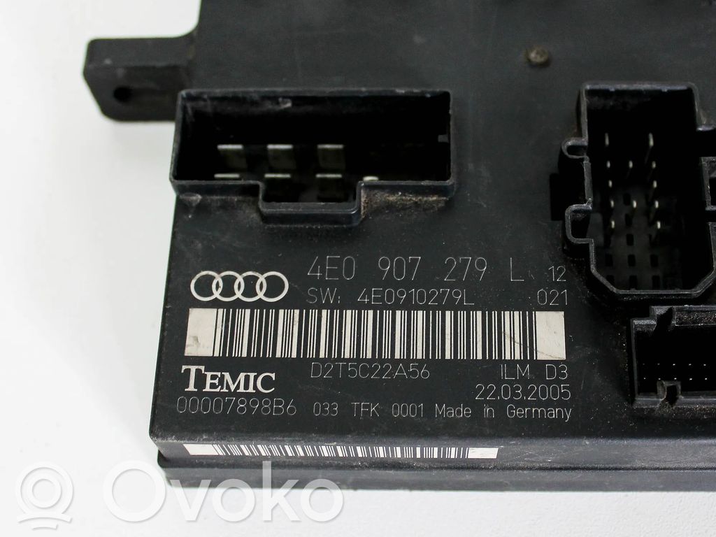 Audi A8 S8 D3 4E Steuergerät 