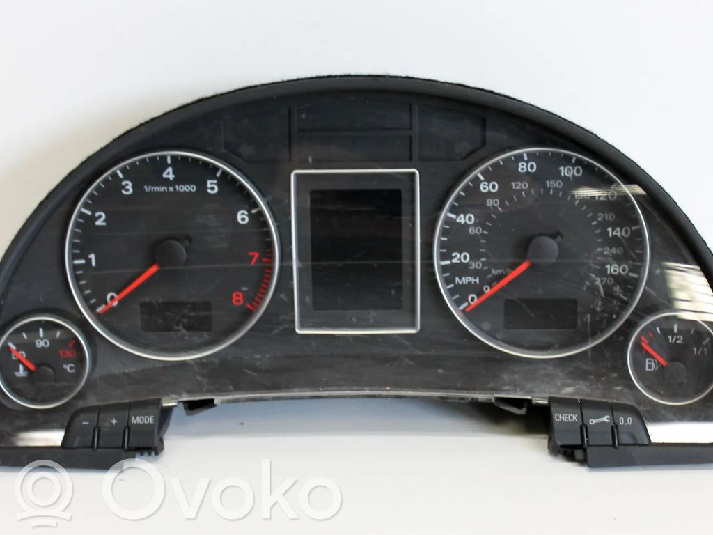 Audi A4 S4 B7 8E 8H Nopeusmittari (mittaristo) 