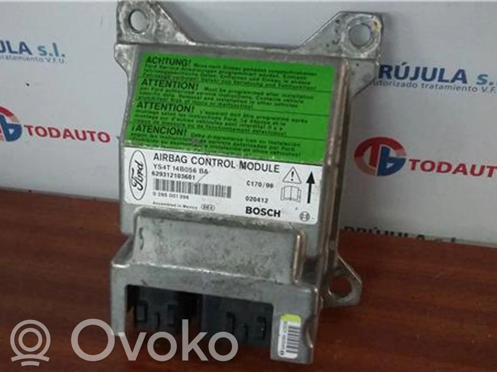 Airbag control unit/module   YS4T14B056BA,0285001396