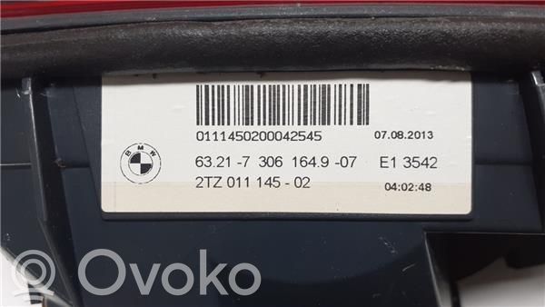BMW 5 F10 F11 Lampy tylnej klapy bagażnika 