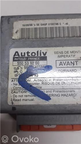 Peugeot 306 Airbag control unit/module 