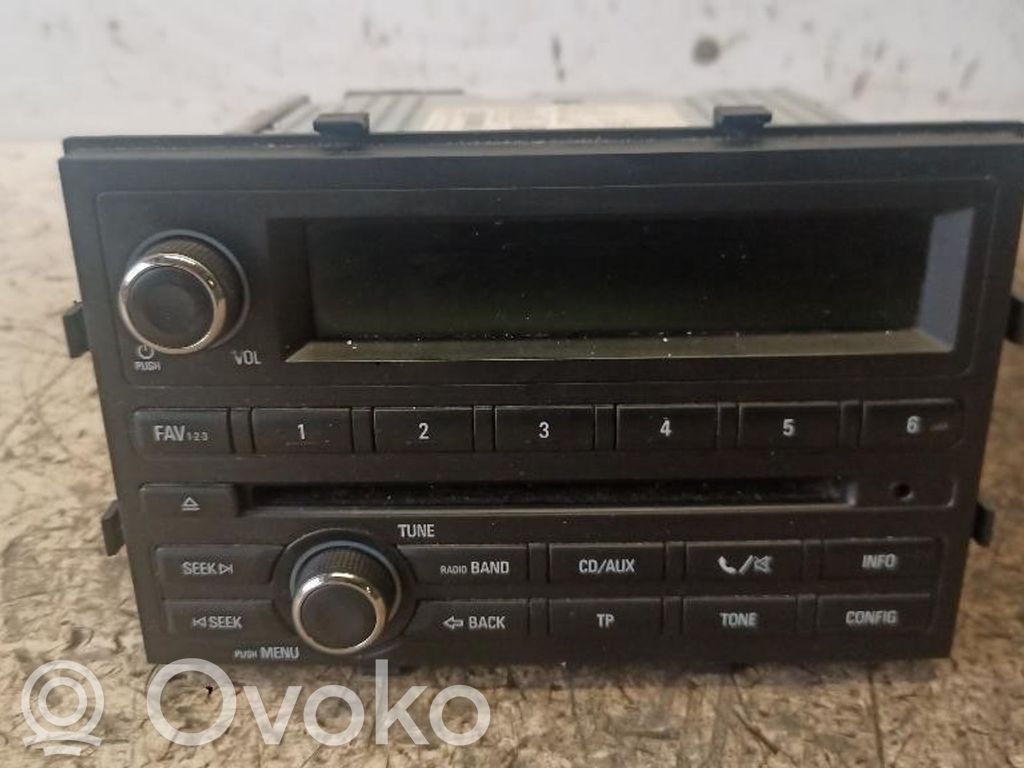Chevrolet Aveo Radio / CD/DVD atskaņotājs / navigācija 