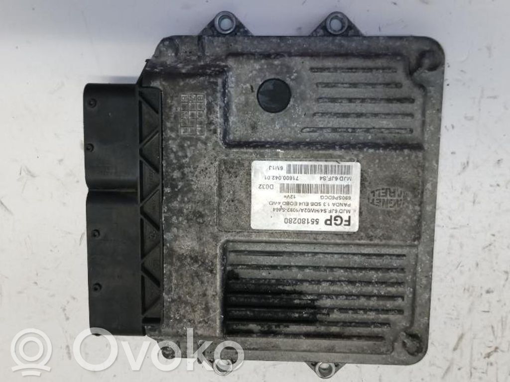 Fiat Panda II Sterownik / moduł wtrysku 