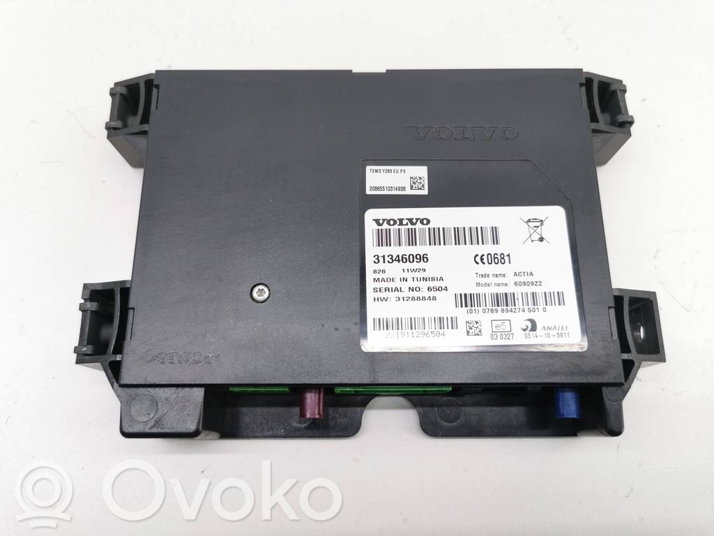 Phone control unit/module   31346096,31288848,221911296504