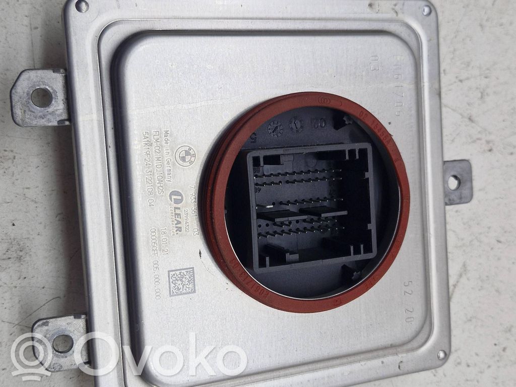 BMW 7 G11 G12 Módulo de control de balasto LED 