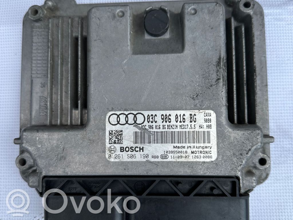 Engine control unit/module   03G906016BG,03G906013A,0281005190