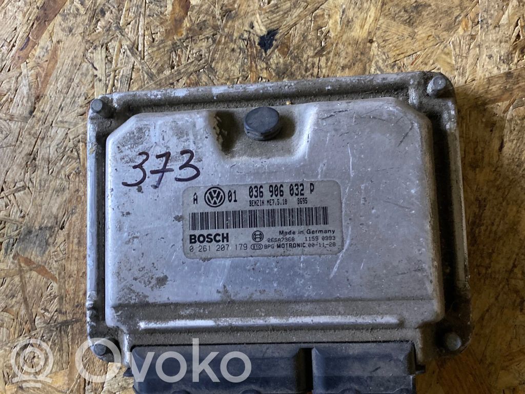 Engine control unit/module   036906032P,26SA7368,0261207179