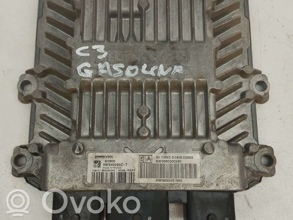 Other control units/modules   9660300280