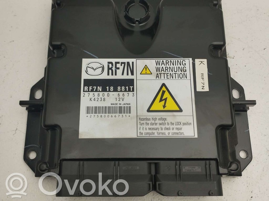 Mazda 5 Other control units/modules 