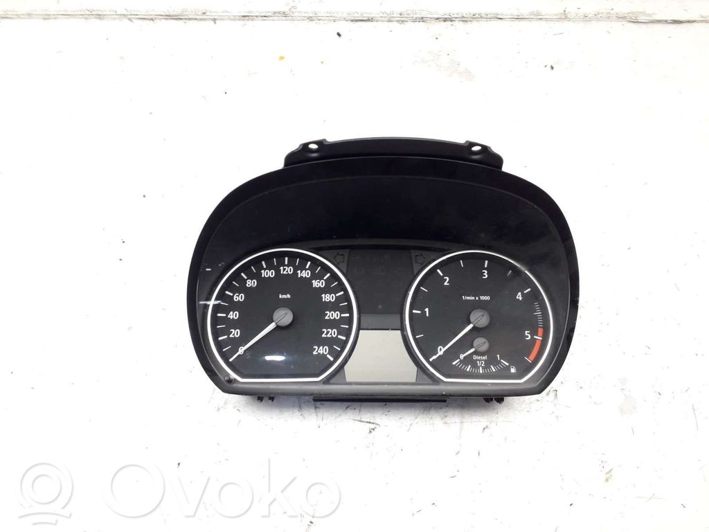 BMW 1 E81 E87 Tachimetro (quadro strumenti) 