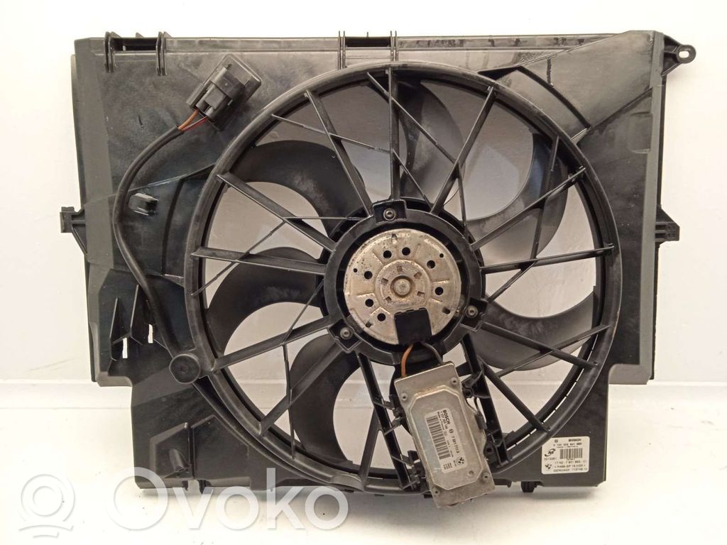 BMW 1 E81 E87 Ventilatore di raffreddamento elettrico del radiatore 