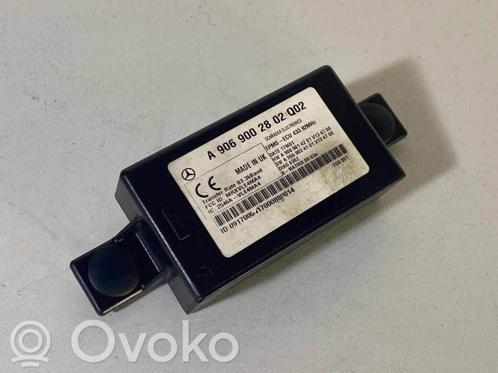Mercedes-Benz Sprinter W906 Module de pression des pneus 