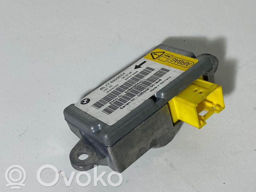 Airbag deployment crash/impact sensor   6929554,65776929554