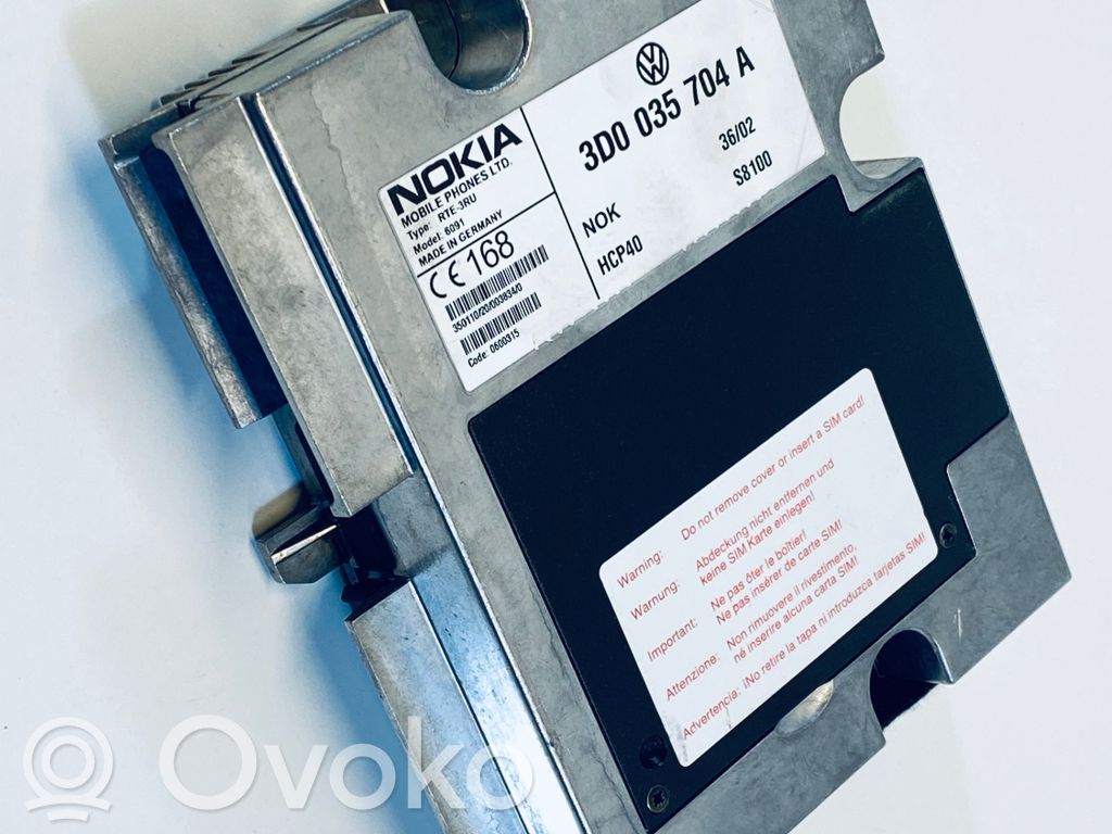 Volkswagen Phaeton Phone control unit/module 