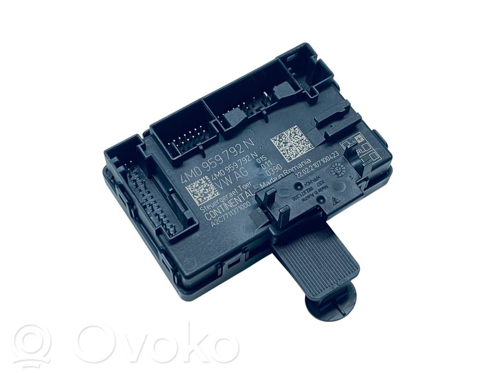 Unité de commande module de porte   4M0959792N