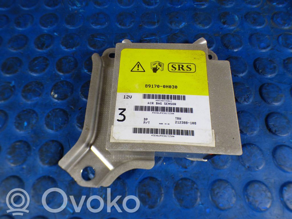 Toyota Aygo AB10 Airbag control unit/module 