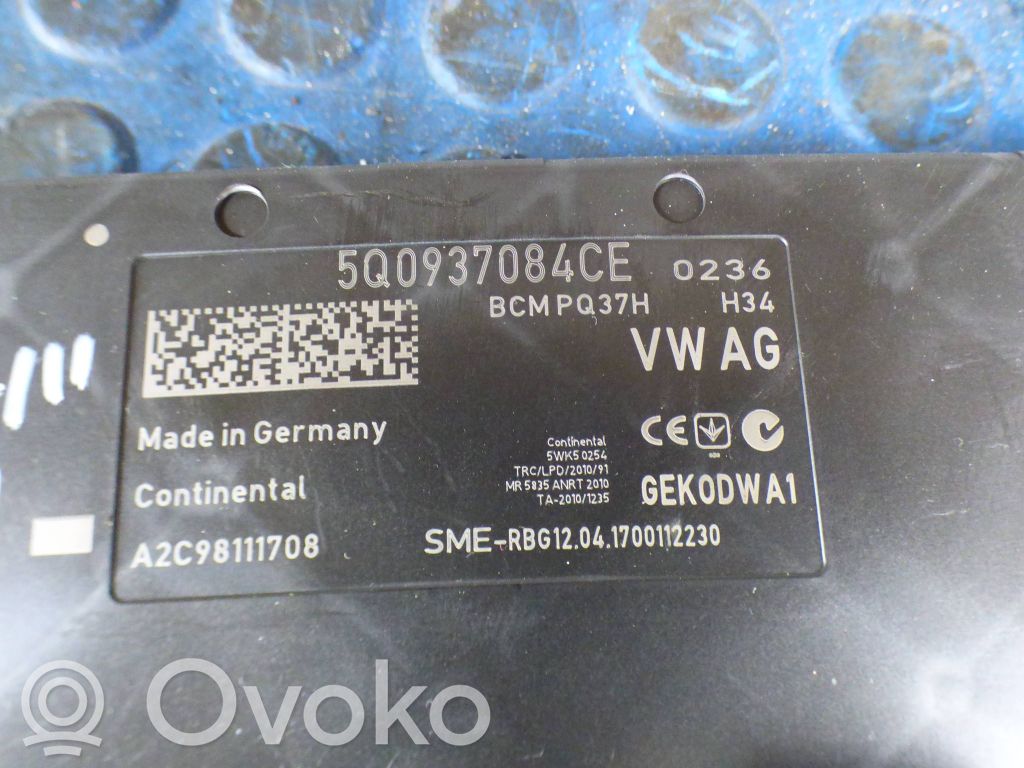 Skoda Octavia Mk3 (5E) Módulo de confort/conveniencia 