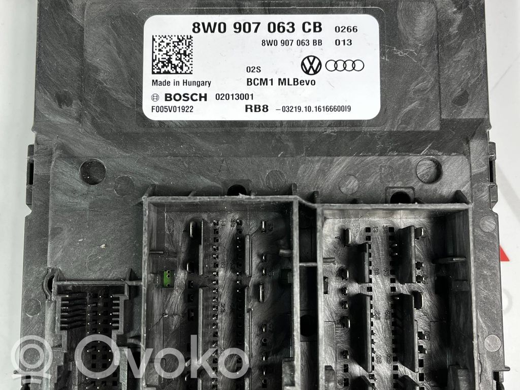 Audi A4 S4 B9 Module confort 