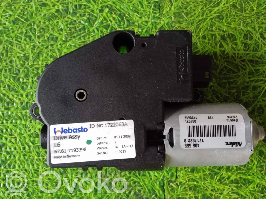 BMW 7 F01 F02 F03 F04 Sunroof motor/actuator 