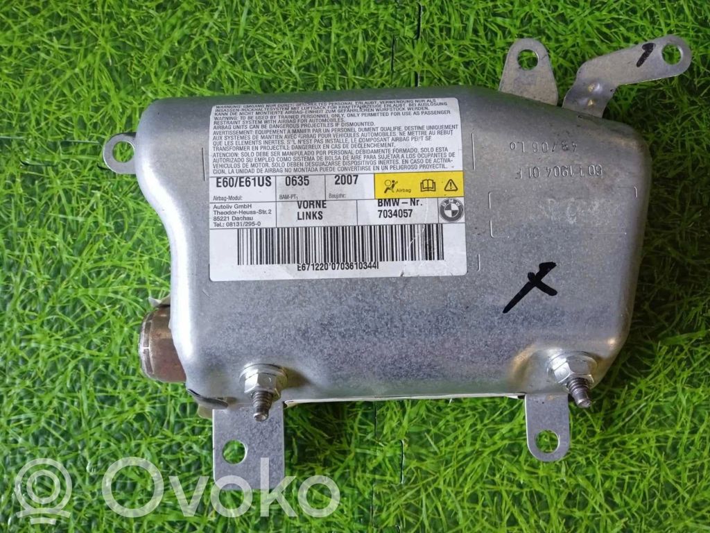 BMW M5 Front door airbag 