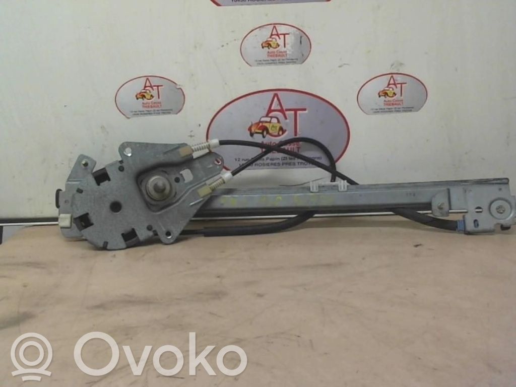 Peugeot 806 Regulador manual de la ventanilla trasera 