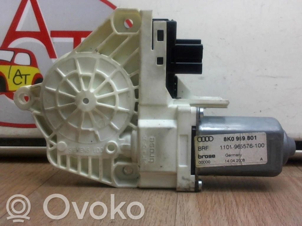 Audi A4 S4 B8 8K Silnik regulatora szyby drzwi przednich 