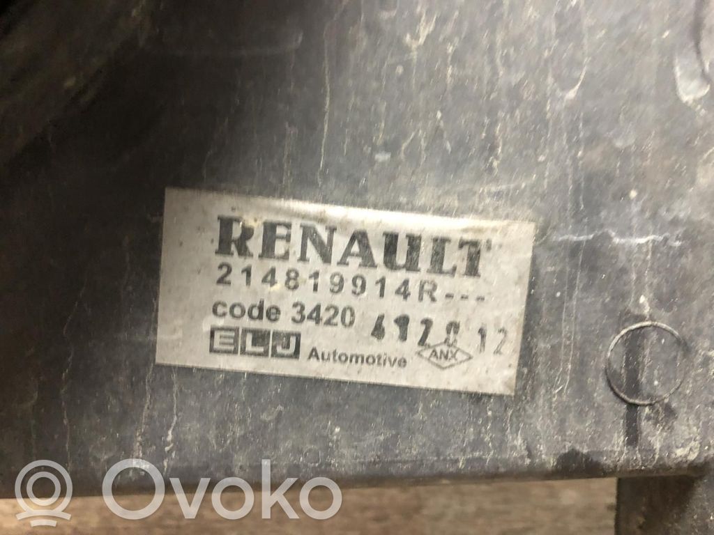 Dacia Duster Ventiliatora propellers 