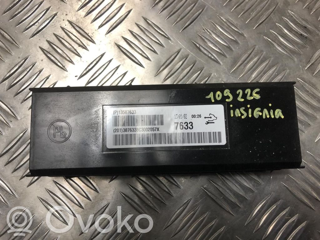 Other control units/modules   13587633,13587633