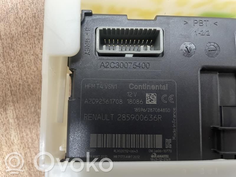 Ignition key card reader   285906306R,285906306R