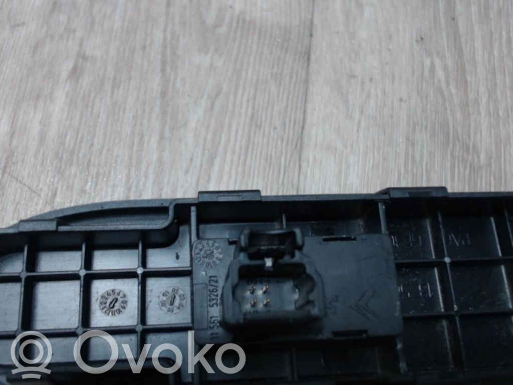 Interrupteur commade lève-vitre   6554E7,6554E7