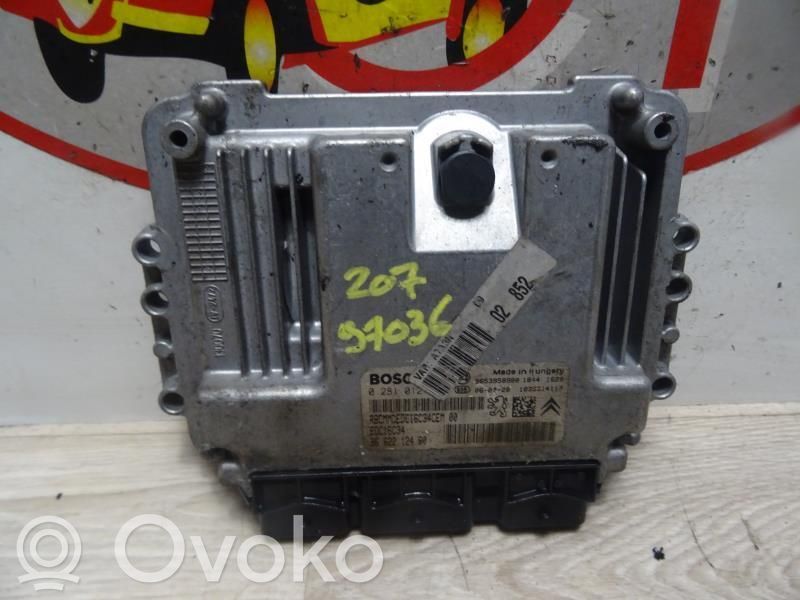 Peugeot 207 Engine control unit/module 