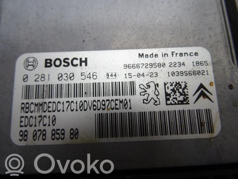 Peugeot Partner Engine control unit/module 