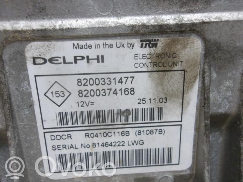 Renault Clio II Engine control unit/module 