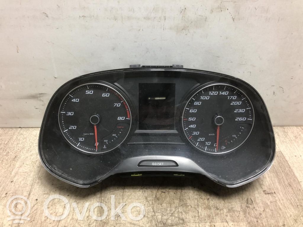 Seat Leon (5F) Vitezometru (grup de instrumente) 