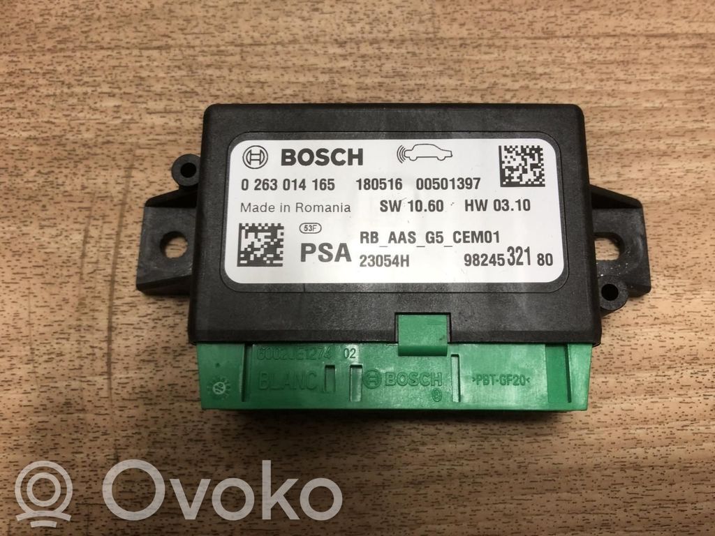 Pysäköintitutkan (PCD) ohjainlaite/moduuli   9824532180,9824532180