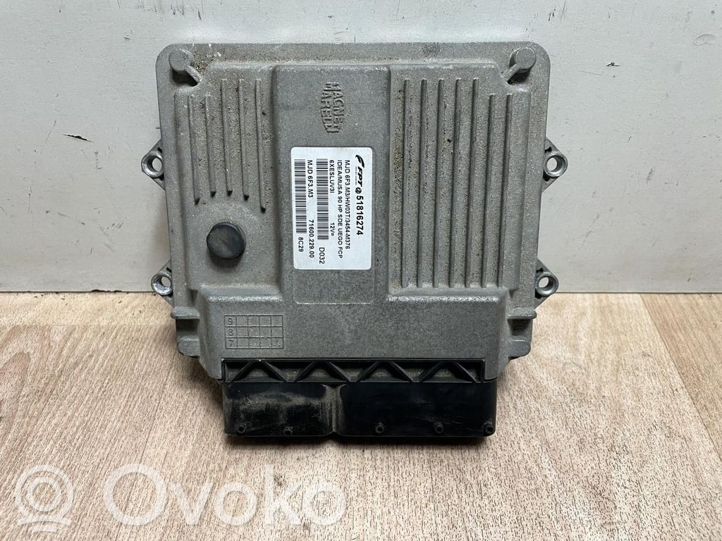 Lancia Musa Engine control unit/module 