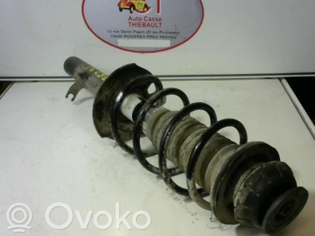 Peugeot 107 Front shock absorber with coil spring 