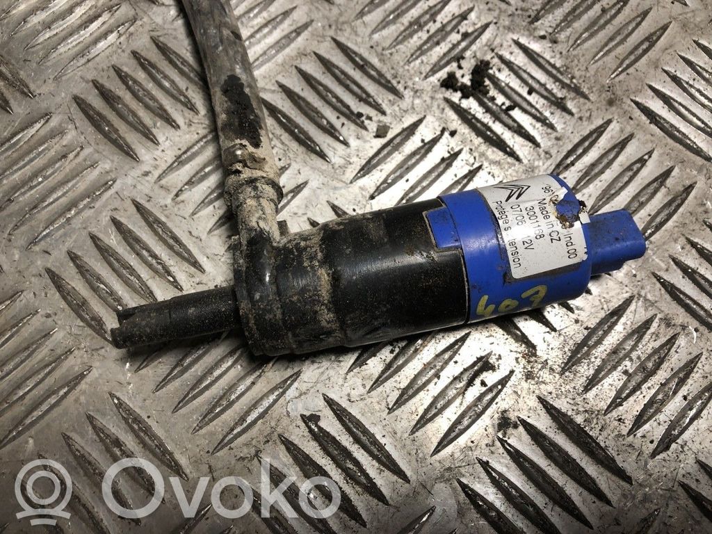 Peugeot 407 Pompa lavavetri parabrezza/vetro frontale 