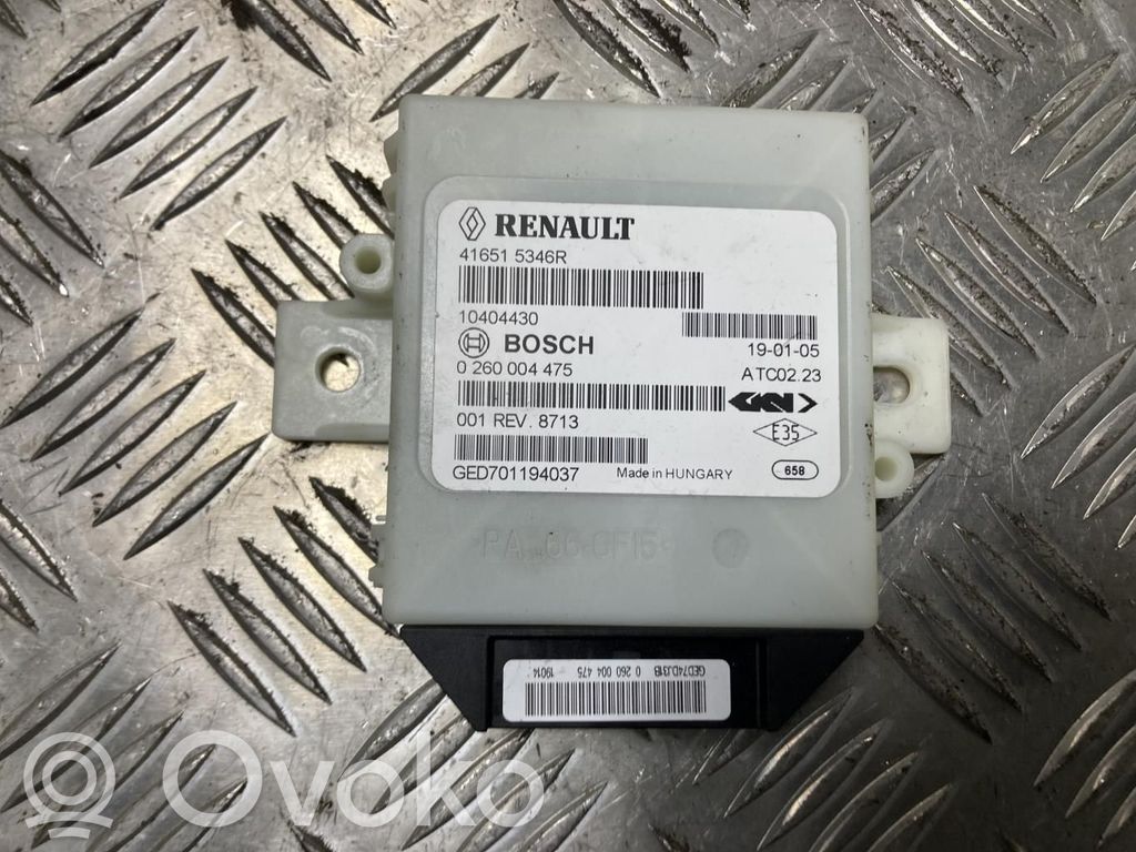 Dacia Duster Other control units/modules 