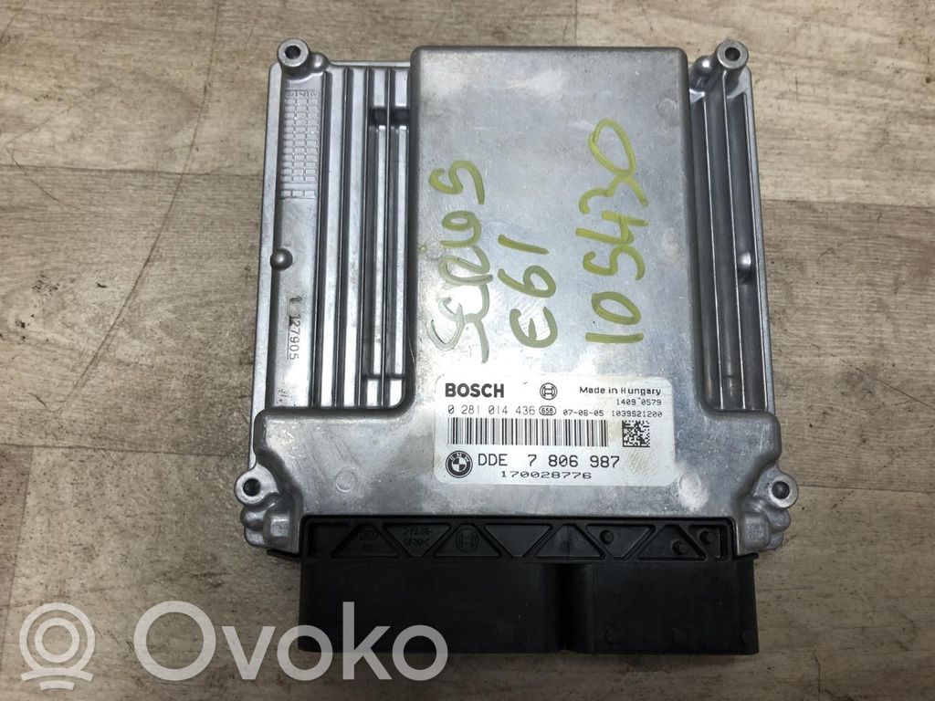 Unidad de control/módulo del motor   13618509034,13618509034