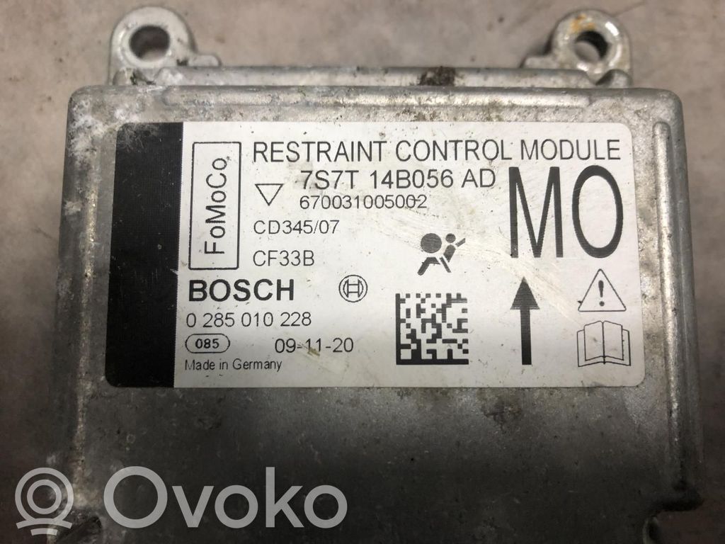 Ford Mondeo MK IV Unitate/modul de comandă airbaguri
