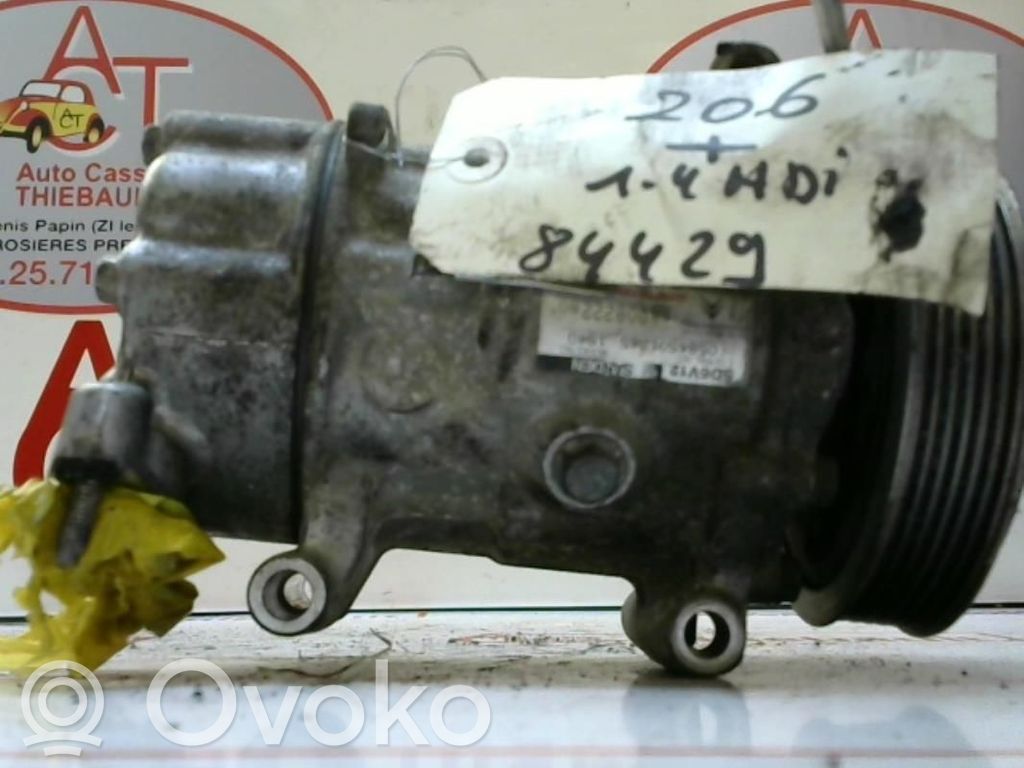 Peugeot 206+ Compresor (pompă) aer condiționat (A/C)